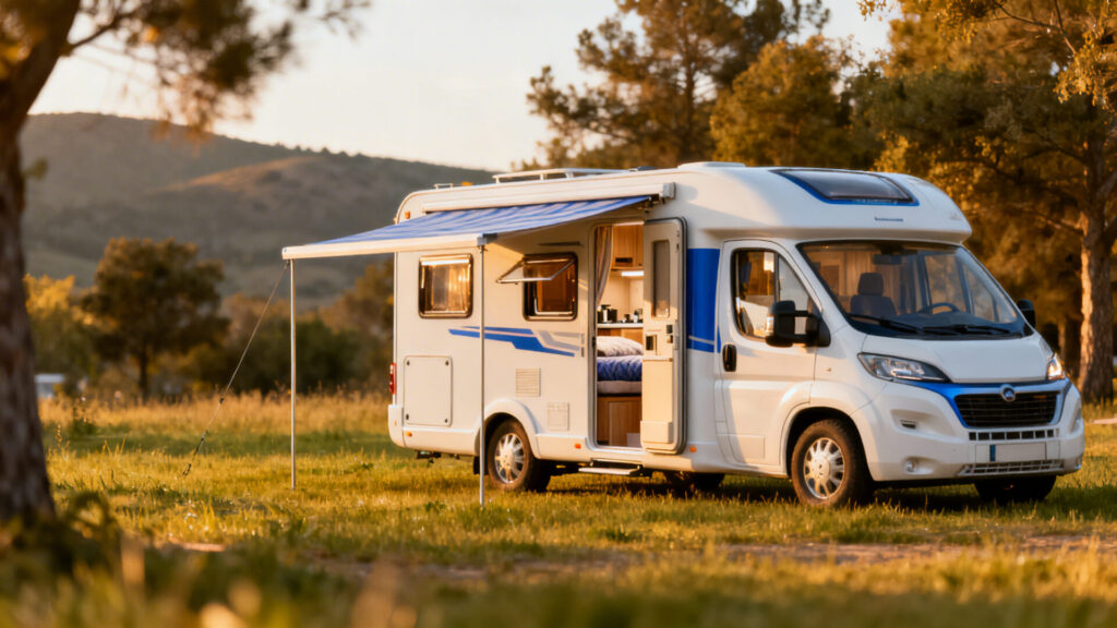Combien coûte la location d'un petit camping-car pour une semaine sans aucun texte